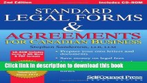 [Popular] Standard Legal Forms   Agreements: Prepare your own legal documents Paperback Online