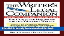 [Popular] The Writer s Legal Companion: The Complete Handbook For The Working Writer, Third