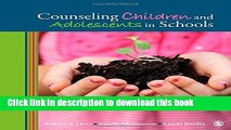 [Popular] Counseling Children and Adolescents in Schools Paperback Free