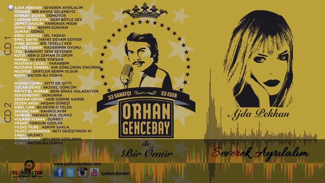 Ajda Pekkan - Severek Ayrılalım - (Orhan Gencebay İle Bir Ömür vol.1) ( Official Audio )