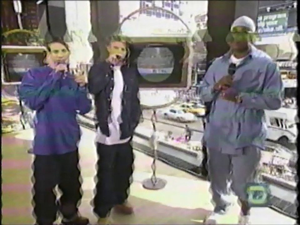 Jeff Timmons & Nick Lachey Hosting TRL summer 99