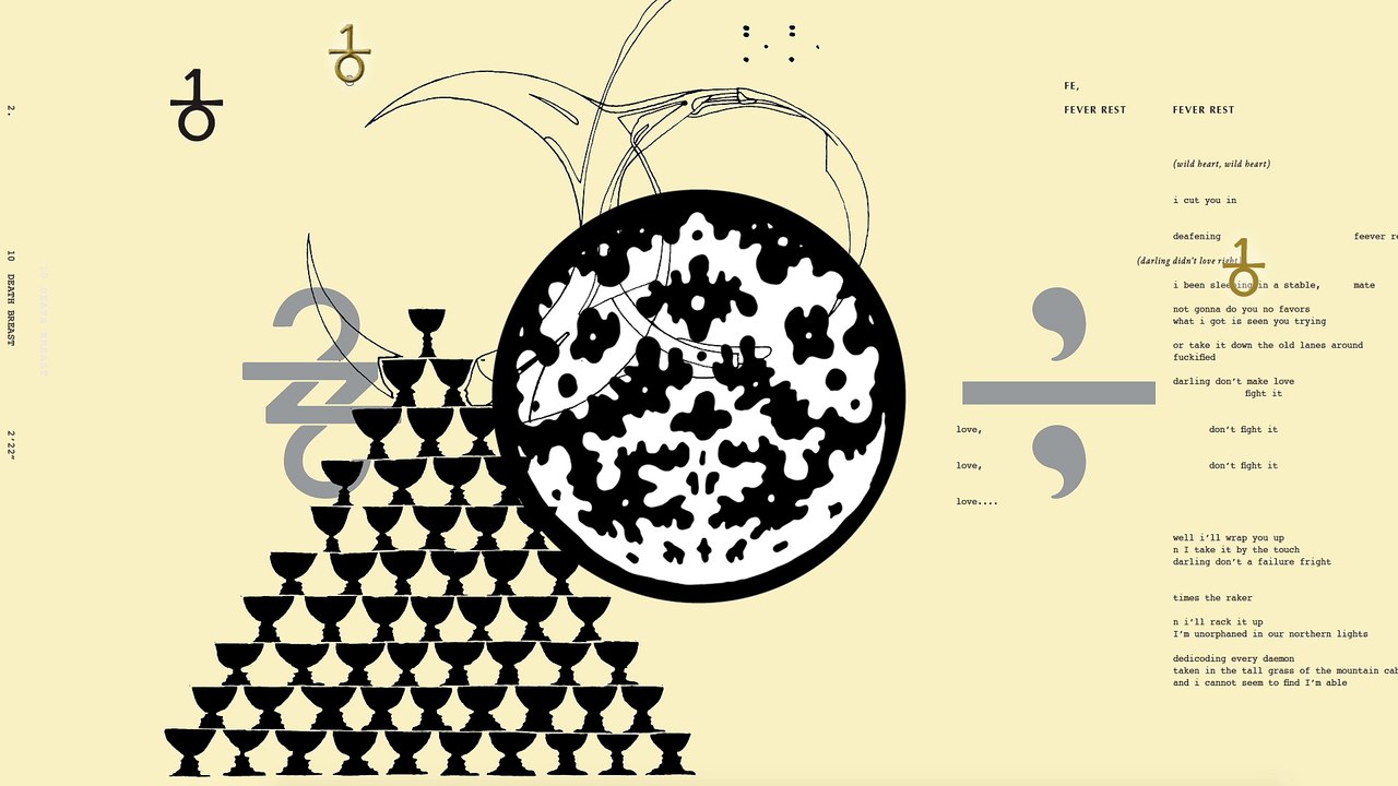 Bon Iver - 10 d E A T h b R E a s T ⚄ ⚄ (Extended Version) - Official Lyric Video