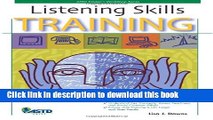 [Popular] Listening Skills Training Hardcover Free