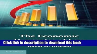 [Popular] The Economic Dynamics of Law Kindle Free