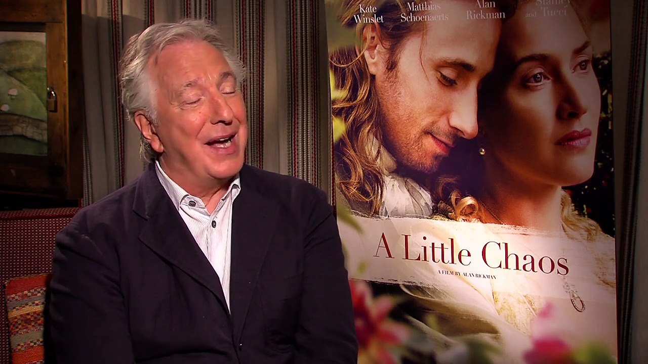 Les Jardins du Roi - Interview Alan Rickman VO