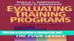 [Popular] Evaluating Training Programs: The Four Levels Hardcover Free
