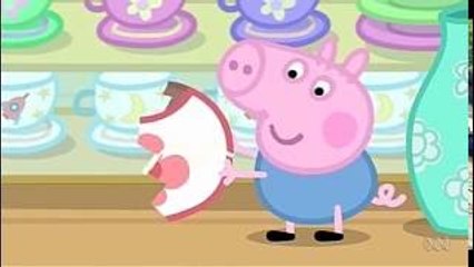 Peppa Pig Mr Bull in a China Shop Season 4 Episode 44 in English