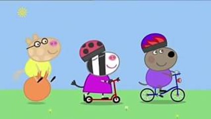 Peppa Pig Georges Racing Car Season 4 Episode 32 in English