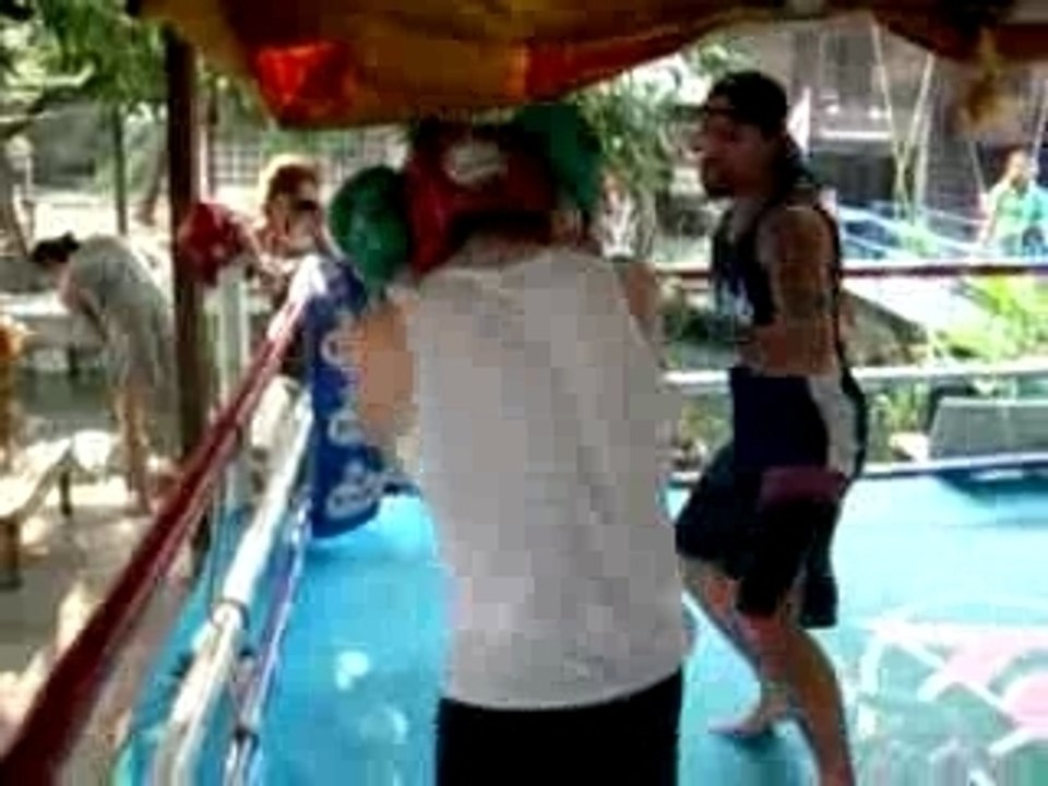 THE CONTENDER sparring Ishe vs Bread