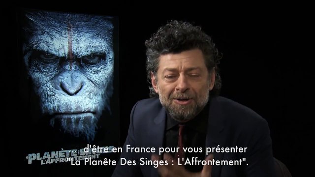 La Planète des Singes : l'Affrontement - Interview Andy Serkis VOST