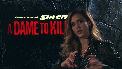 Sin City - J'ai Tué pour Elle - Interview Jessica Alba VO