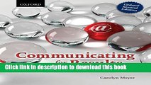 [Popular] Communicating for Results: A Canadian Student s Guide, Updated Kindle Online