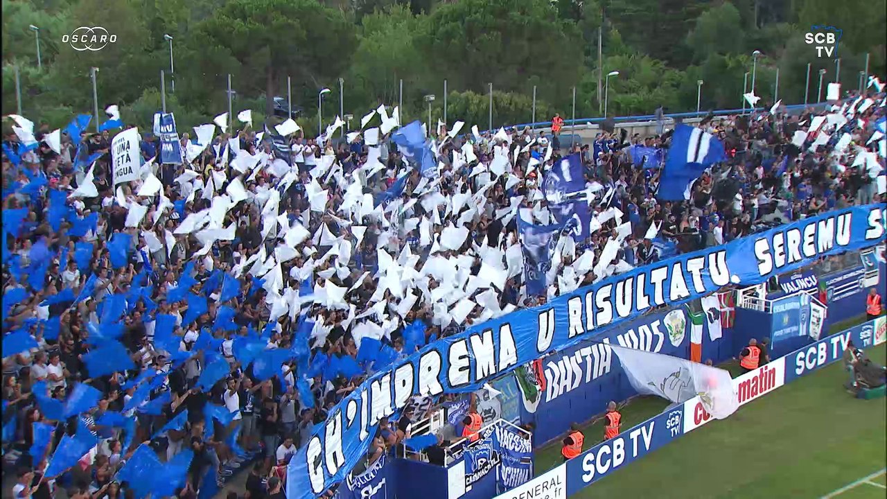Bastia-Paris : Le tifo d'avant-match