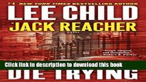 [Popular] Die Trying  (Jack Reacher) Paperback OnlineCollection