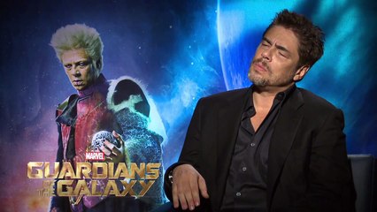 Les Gardiens de la Galaxie - Interview Benicio Del Toro VO
