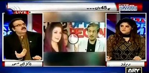 Dr Shahid Masood's special message to Nawaz Sharif on his last show before ban