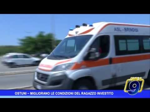 Ostuni | Migliorano le condizioni del ragazzo investito