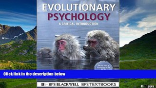 Must Have  Evolutionary Psychology: A Critical Introduction  Download PDF Online Free