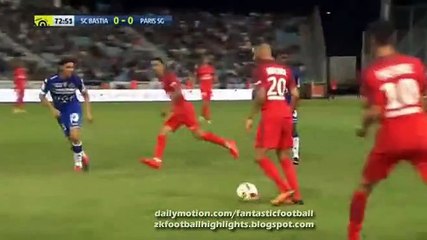 Kurzawa Goal HD - Bastia 0-1 PSG 12.08.2016 HD
