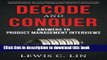[Download] Decode and Conquer: Answers to Product Management Interviews Hardcover Collection