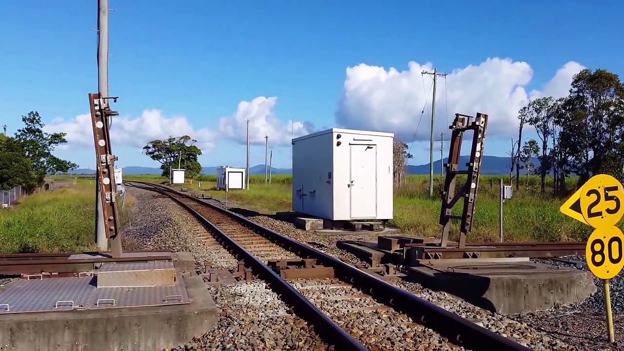 Un pont-levis ferroviaire