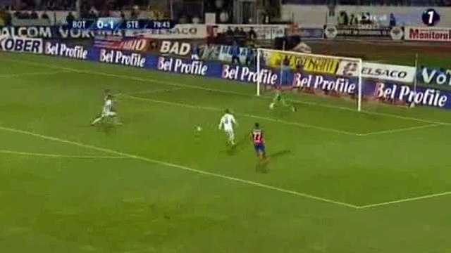 Florin Tanase Goal - FC Botosani 0-2 FC Steaua Bucuresti - 12-08-2016