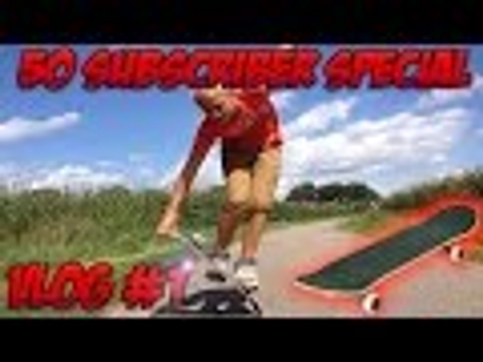 Vlog Special #1 | 50 SUBS SPECIAL - First Skate and Waveboard