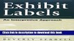 [Download] Exhibit Labels: An Interpretive Approach (VIP; 43) Kindle Collection