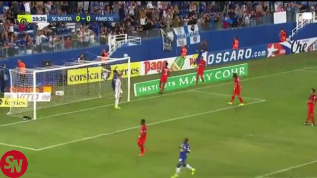 All Goals & Highlights HD - SC Bastia 0-1 Paris Saint Germain - 12.08.2016 HD