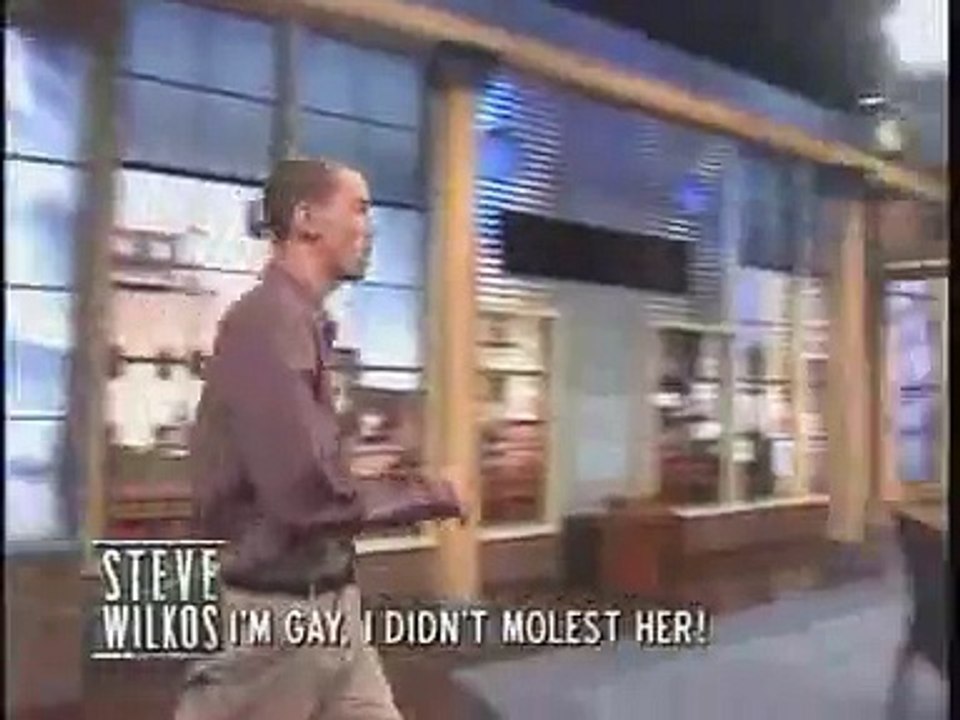 I'm Gay, I Didn't Molest Her! (The Steve Wilkos Show)