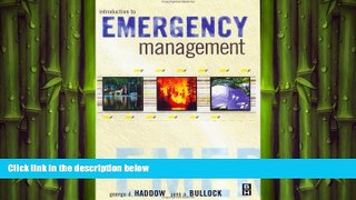 Free [PDF] Downlaod  Introduction to Emergency Management  BOOK ONLINE