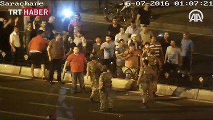 FETÖ’nün darbe girişimi gecesi askerler vatandaşa ateş etti