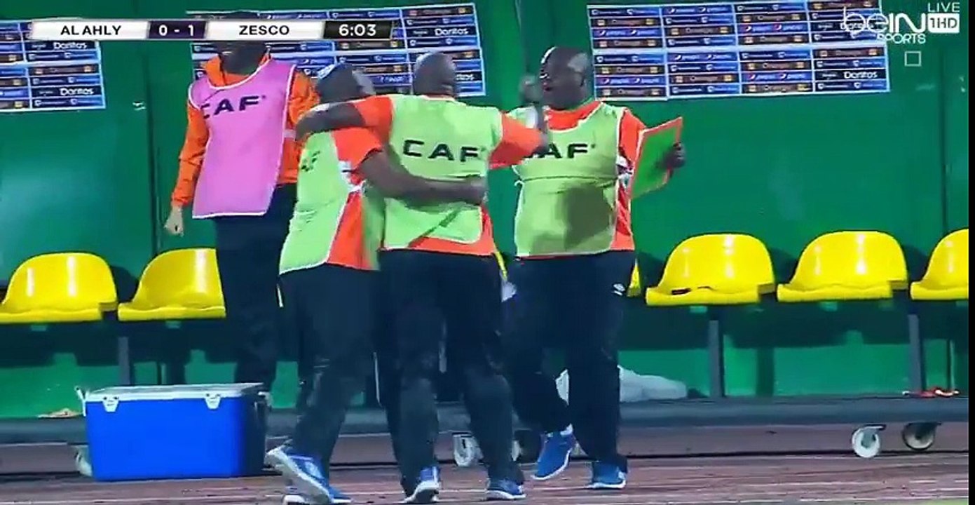 اهداف مباراة الاهلي وزيسكو يونايتد 2-2 شاشة كاملة  دوري ابطال افريقيا