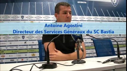 Antoine Agostini : «  Le joueur Lucas n’a pas été atteint par la hampe du drapeau »