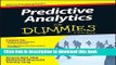 [Popular] Predictive Analytics For Dummies Hardcover Collection