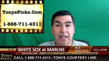 Miami Marlins vs. Chicago White Sox Free Pick Prediction MLB Baseball Odds Series Preview