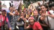 Jóvenes chavistas marchan en apoyo a Maduro en Día de la Juventud