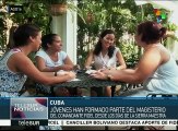 Cuba: jóvenes perpetuan el legado de lucha por la patria de Fidel