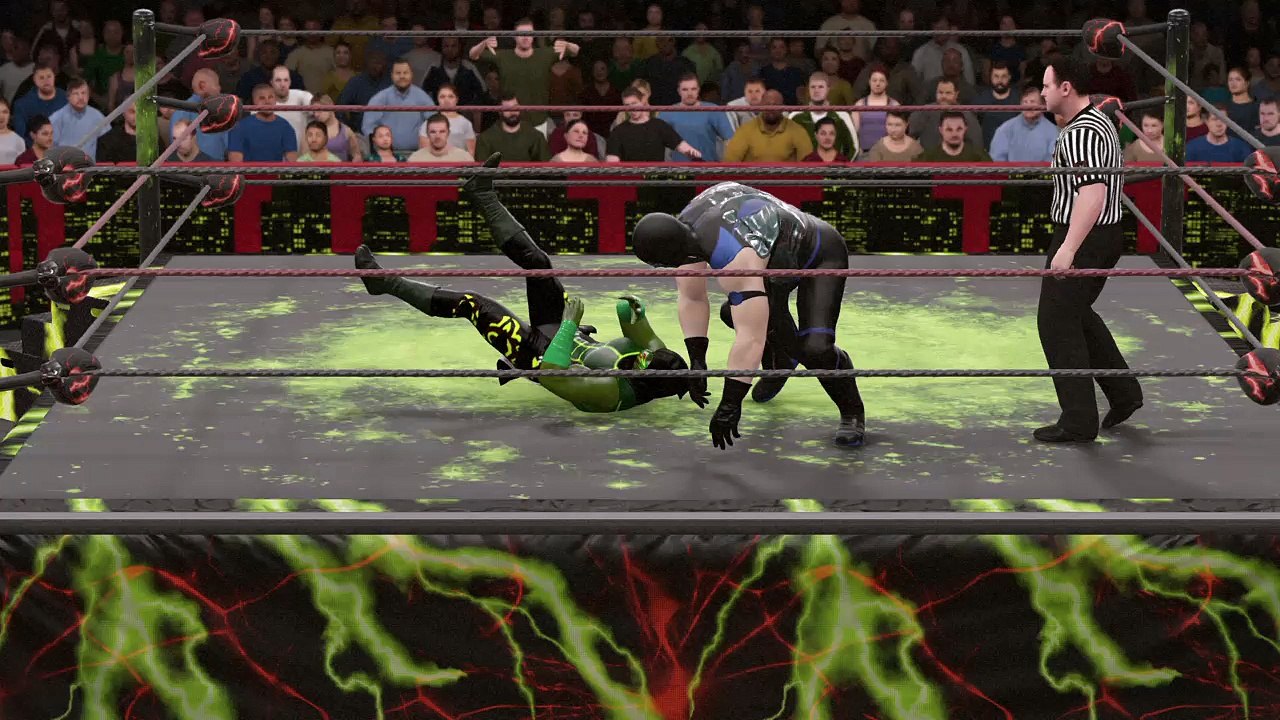 WWE 2K16 sub-zero v reptile