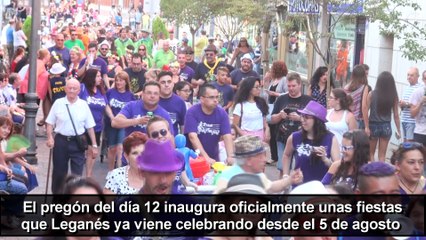 Asier Garitano fue el pregonero de las Fiestas de Nuestra Señora de Butarque 2016