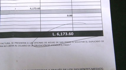 Denuncian altos cobros en recibo de agua