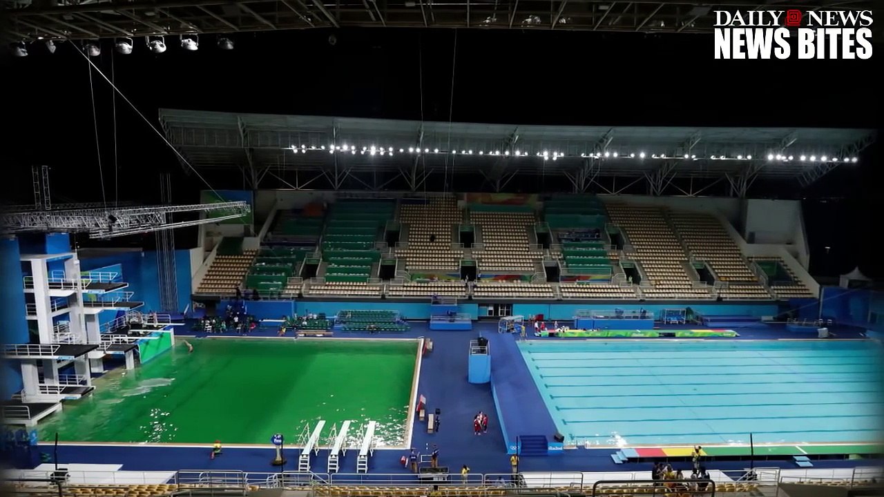 Les responsables décident de fermer la fameuse piscine verte de Rio