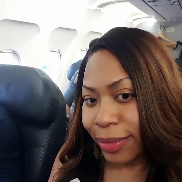Shon on Plane video