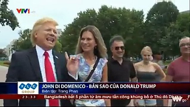 Nếu tỷ phú Donald Trump làm tổng thống nước Mỹ và ông cần 1 người đóng giả, chắc hẳn người đàn ông dưới đây sẽ là một lựa chọn đáng cân nhắc.