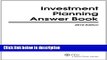 [PDF] Investment Planning Answer Book (2010) Ebook Online