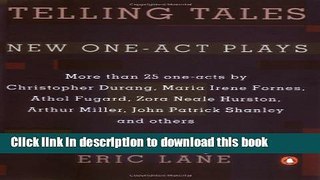 [Download] Telling Tales and Other New One-Act Plays Kindle Free