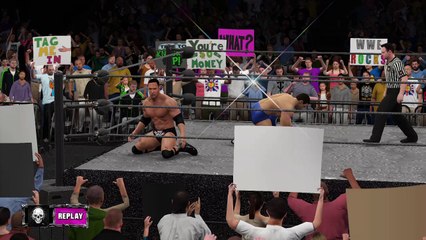 WWE 2K16 ken shamrock v the rock highlights