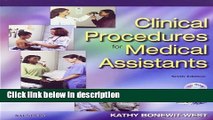 [PDF] Clinical Procedures for Medical Assistants - Text, Student Mastery Manual, Quick Guide to