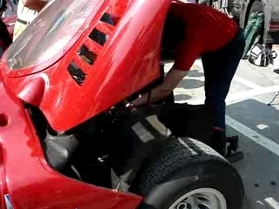 Démarrage ALFA ROMEO T33/2 DAYTONA