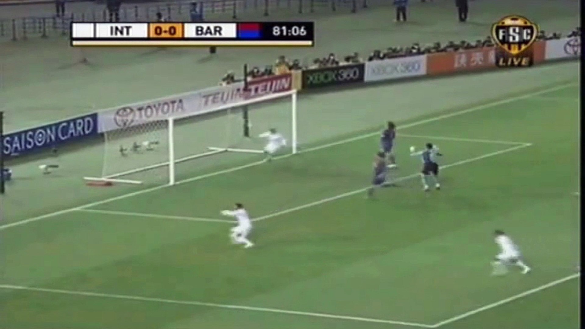 اهداف مباراة انترناسيونال و برشلونة 1-0 كاس العالم للاندية 2006 - video  Dailymotion
